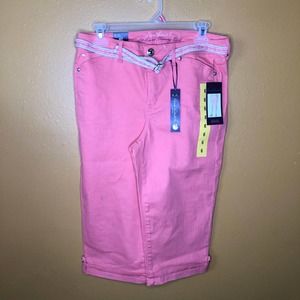 Gloria Vanderbilt Peach Skimmer Capri, 6